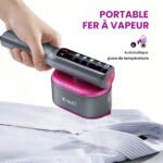 TitanX Multifunction Steam Iron with Digital Control Display – Adjustable Steam for Silk, Cotton & Wool - Image 2